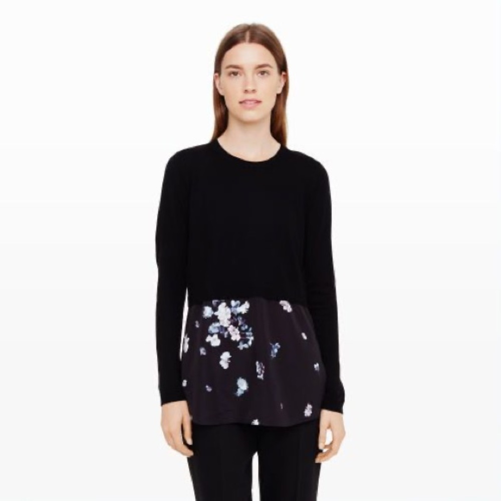 Club Monaco AZADEH sweater with built in blouse